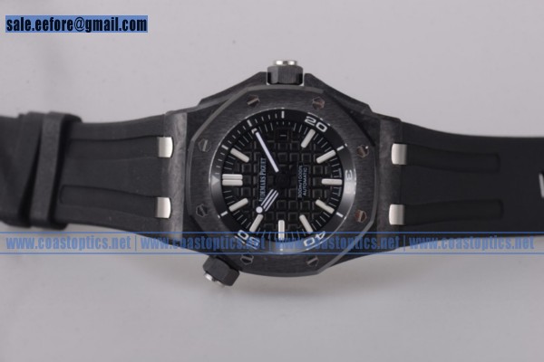 Audemars Piguet Royal Oak Offshore Diver Watch Best Replica PVD 15703ST.OO.A002CA.01.pvd (EF)